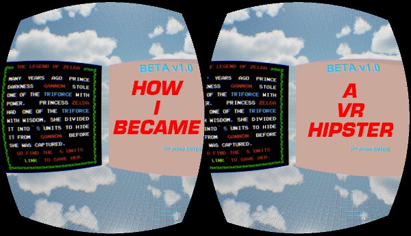 How I Became A VR Hipster Thanks To Zelda VR